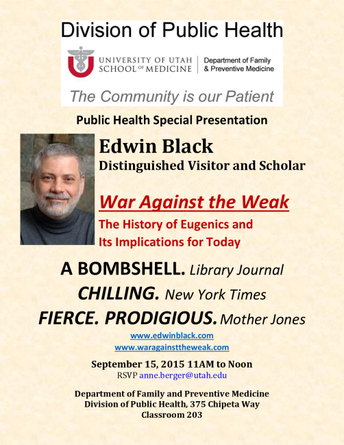 American Eugenics — from Long Island to Auschwitz